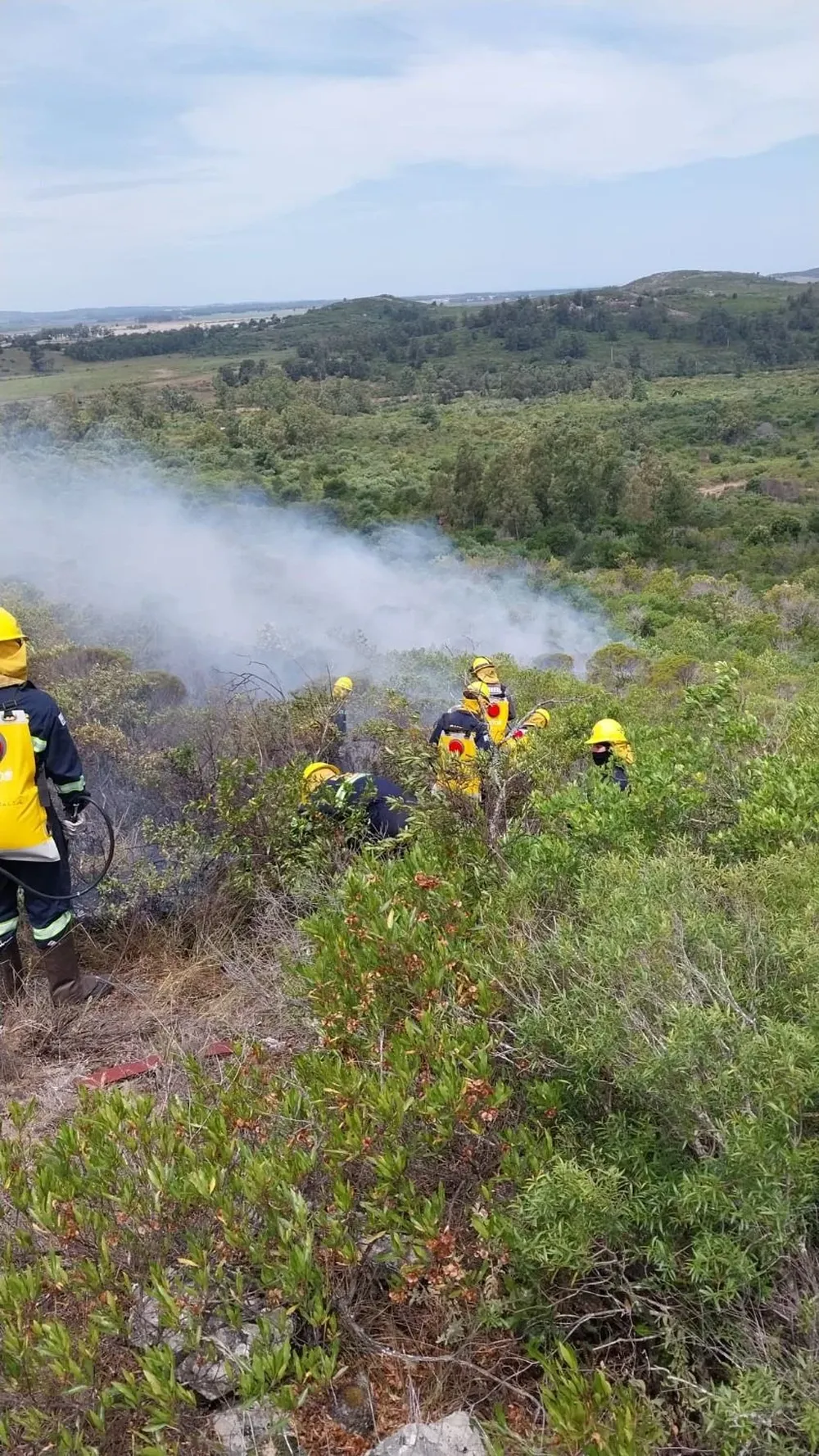 Incendio de este miércoles