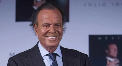 El artista español Julio Iglesias