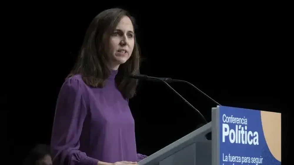 Ministra Ione Belarra.