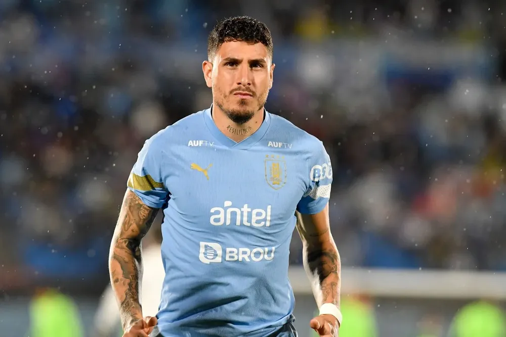 Giménez en la celeste de Marcelo Bielsa