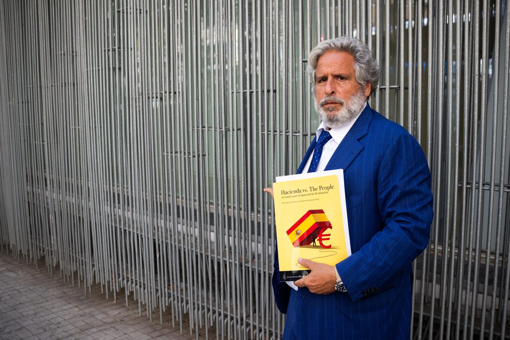 El abogado estadounidense Robert Amsterdam que acusa a la Agencia Estatal de Administración Tributaria.