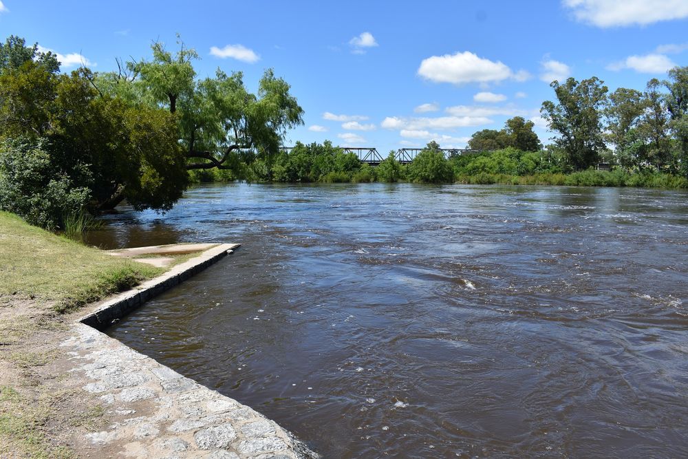 Río Santa Lucía Chico de Florida. (Archivo)