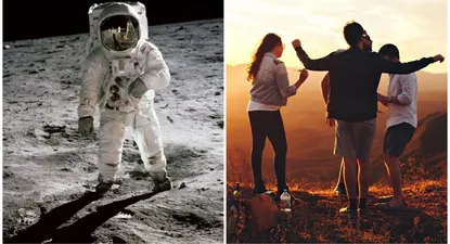 ¿que tiene que ver el dia del amigo con la llegada del hombre a la luna?