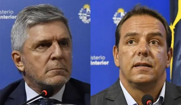 Alejandro Balbi e Ignacio Ruglio, presidentes de Nacional y Peñarol, respectivamente