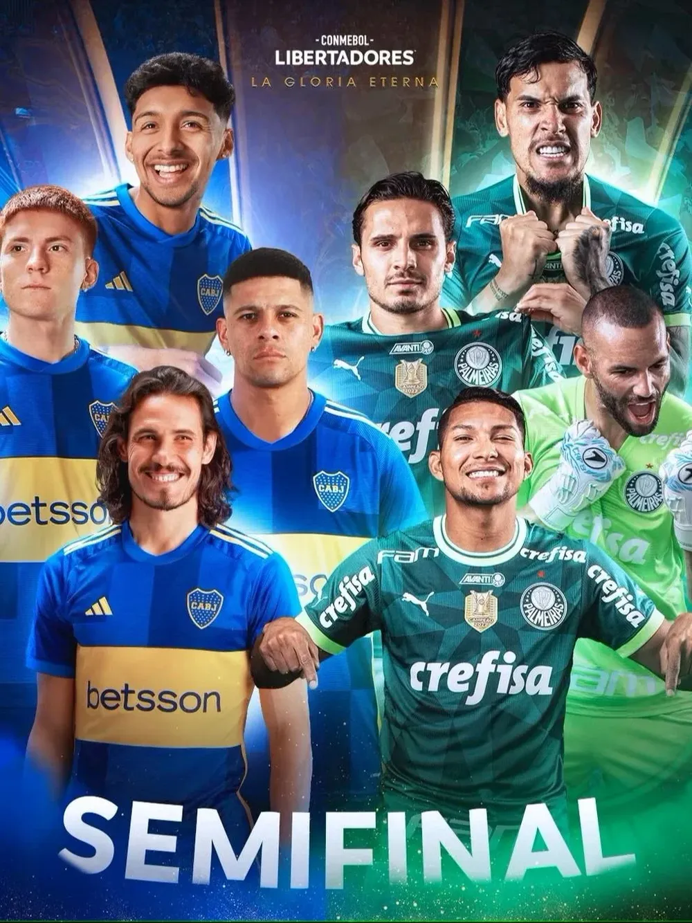 Boca y Palmeiras jugarán semifinales de la Libertadores los jueves 28 de septiembre y 5 de octubre