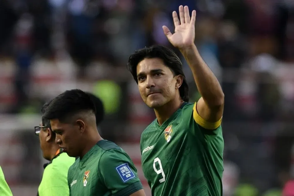 Moreno Martins se retiró de la selección boliviana