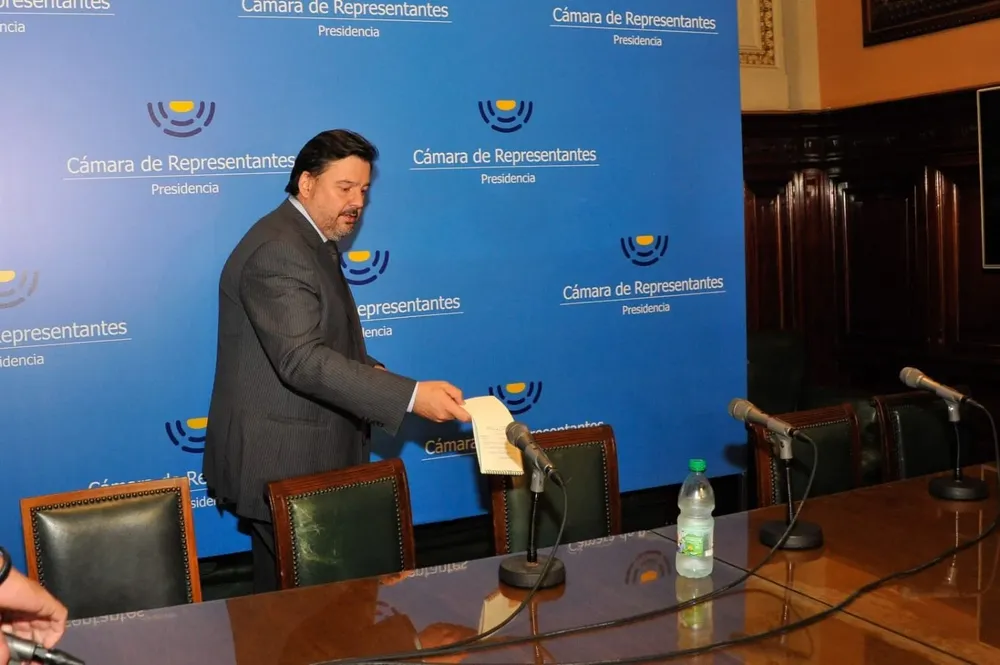 Peña tras la declaración en la que anunció su renuncia