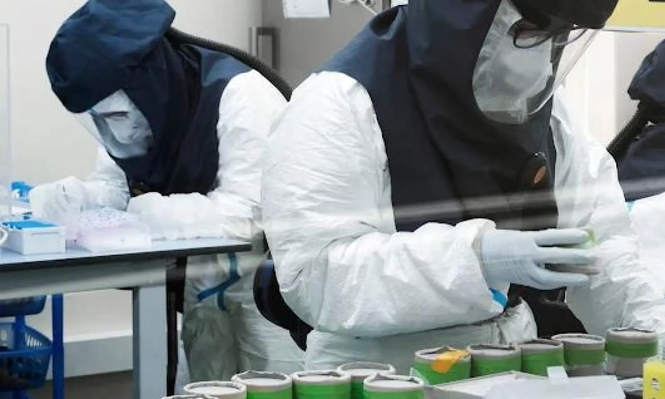 Trabajadores del IRTA-CReSA, un centro de investigación en sanidad animal.&nbsp;