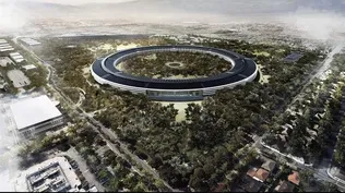 Diseño de la nueva sede de Apple que se ubicará en Cupertino, California