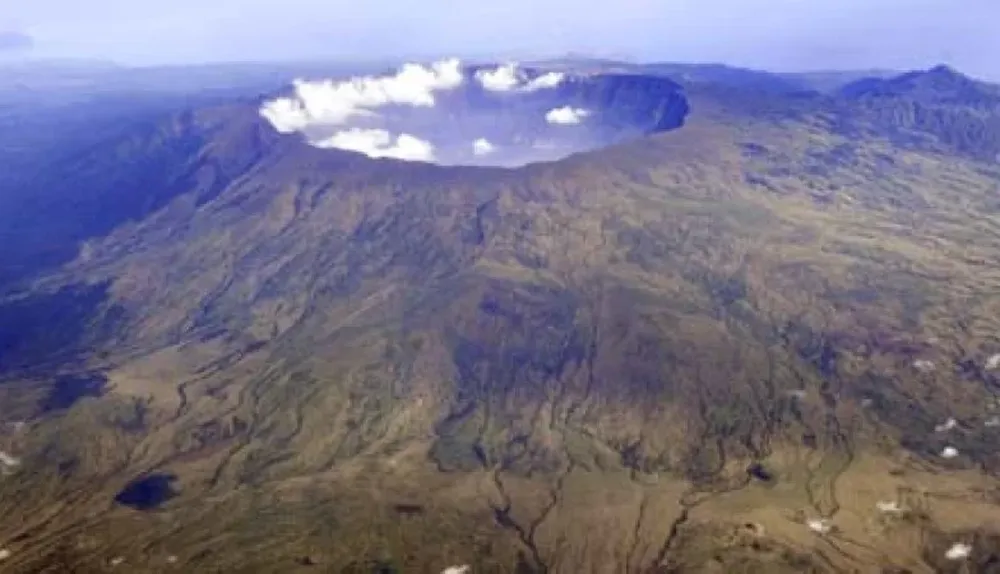 El volcán Tambora, en Indonesia