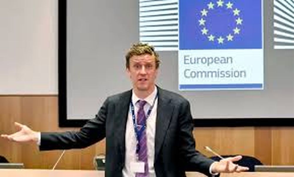 El portavoz comunitario de Comercio de la UE, Olof Gill. 