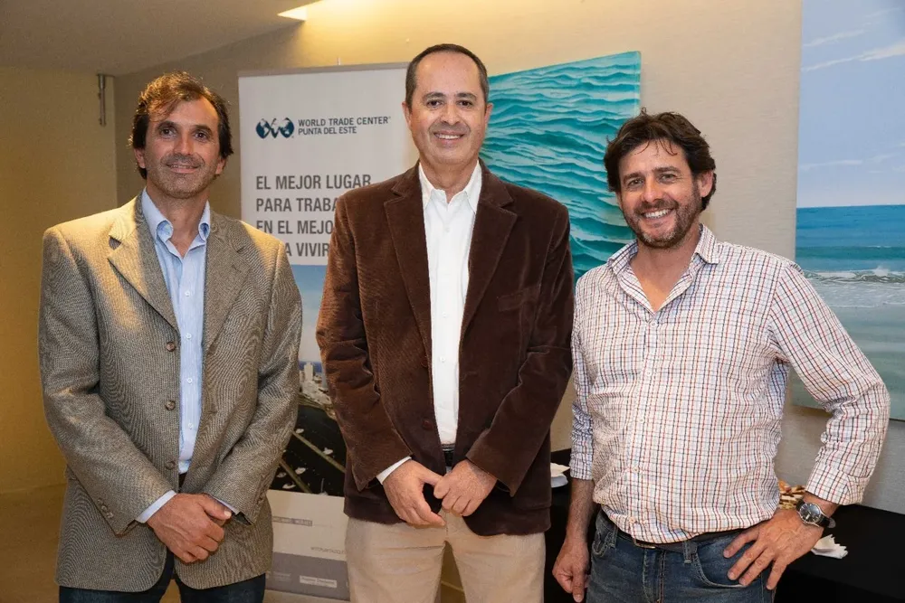 Conrado Bonilla, Carlos Ferreira y Mauricio Tejera