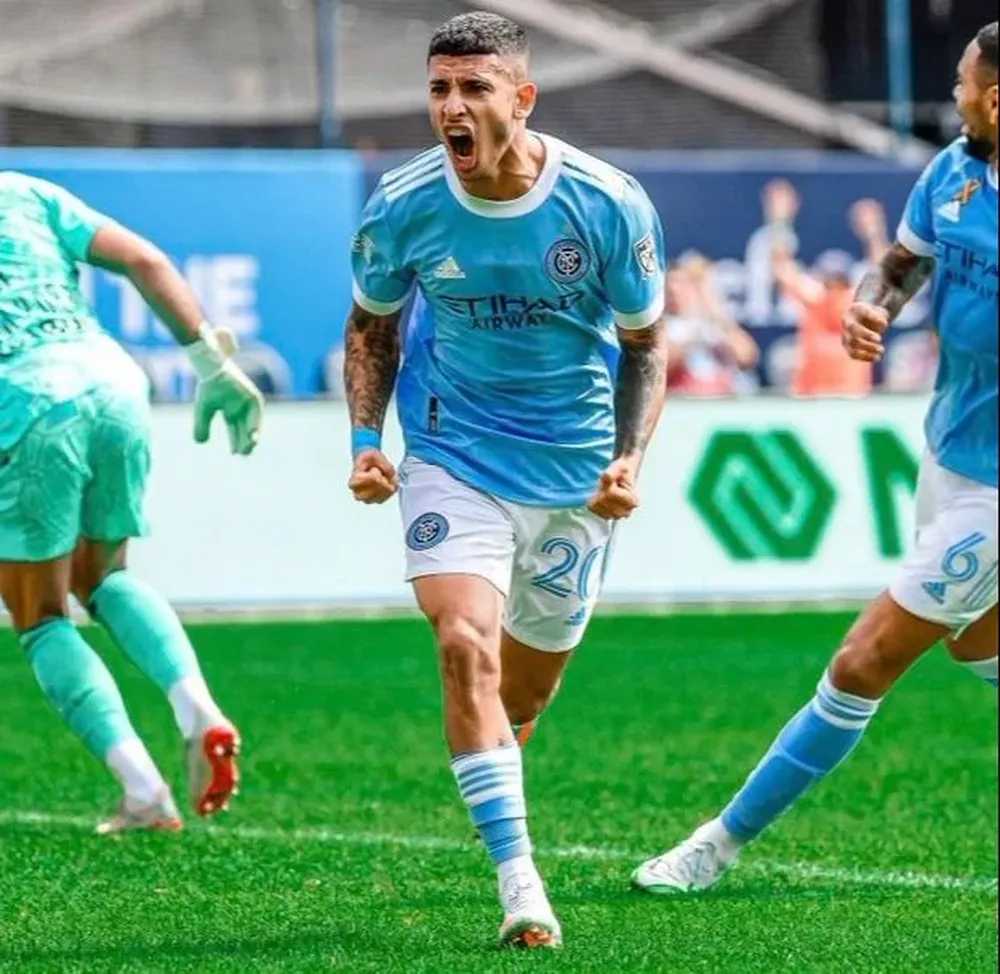 El grito de gol de Santiago Rodríguez