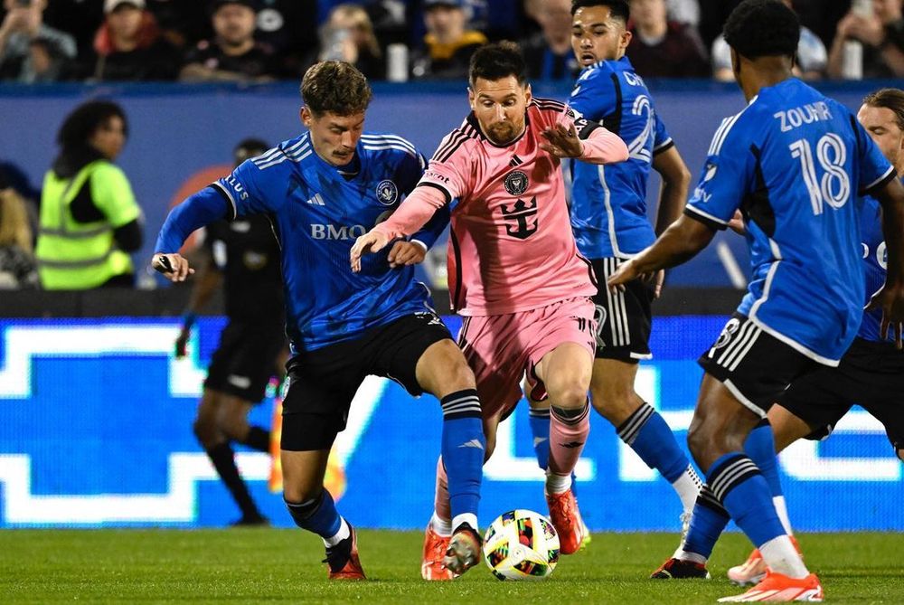 Joaquín Sosa y Lionel Messi