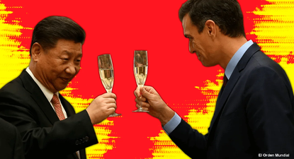 Pedro Sánchez y Xi Xinping, reunidos en Pekin.&nbsp;