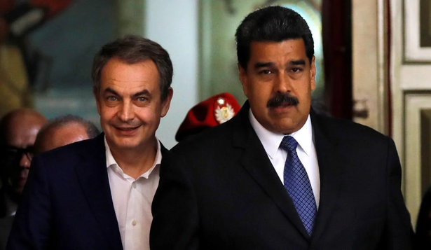 José Luis Rodríguez Zapatero y Nicolás Maduro