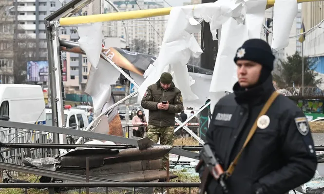 Bombardeos en localidades ucranianas