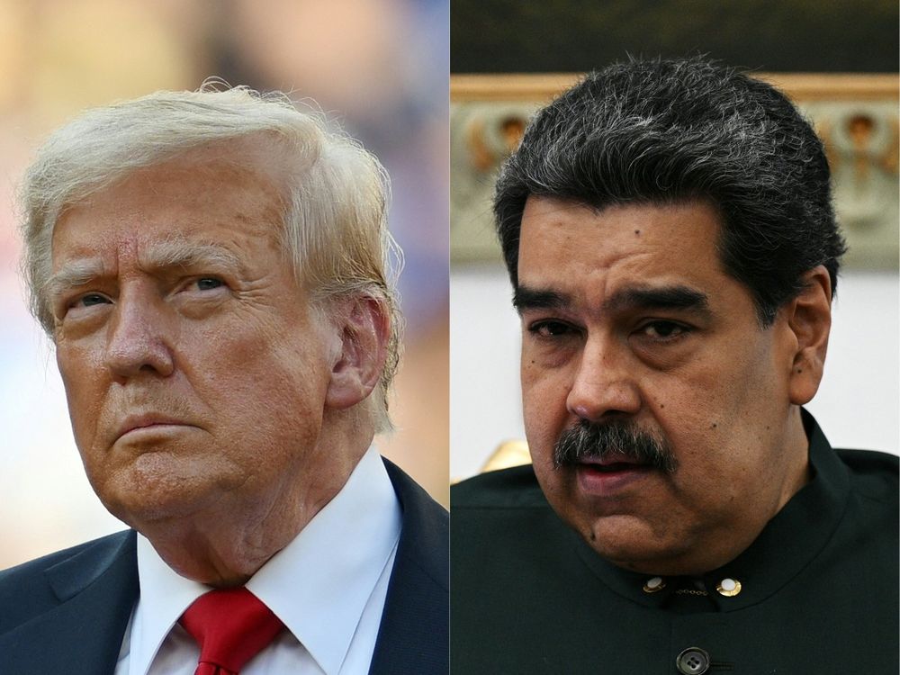 Trump Maduro AFP