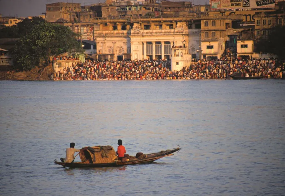El río sagrado Ganges, en la ciudad de Varanasi