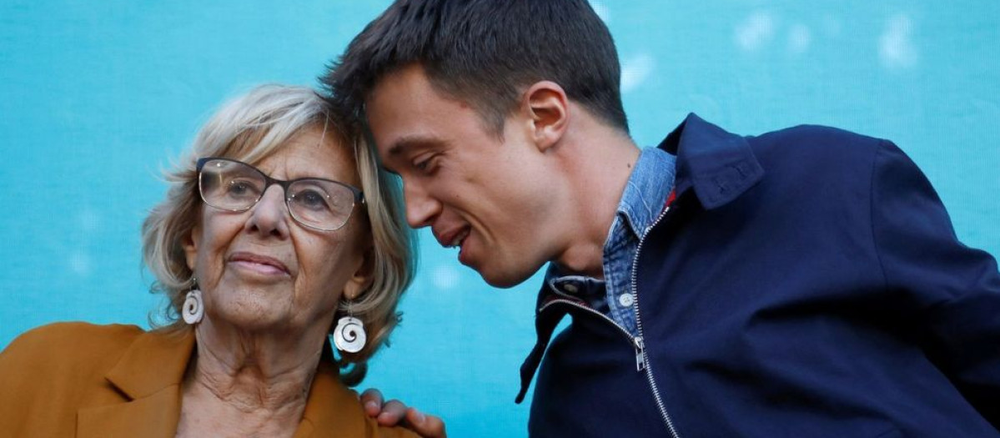 Manuela Carmena e Iñigo Errejón