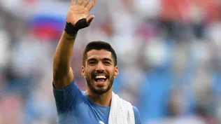 Luis Suárez sentirá una ausencia importante en la delantera uruguaya en los próximos dos partidos