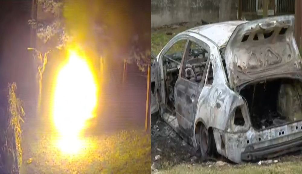 Incendiaron un vehículo en barrio Manga