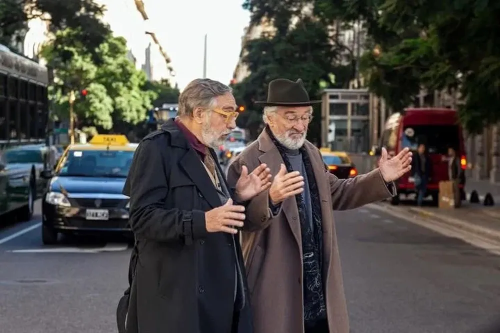 Luis Brandoni y Robert De Niro en Nada