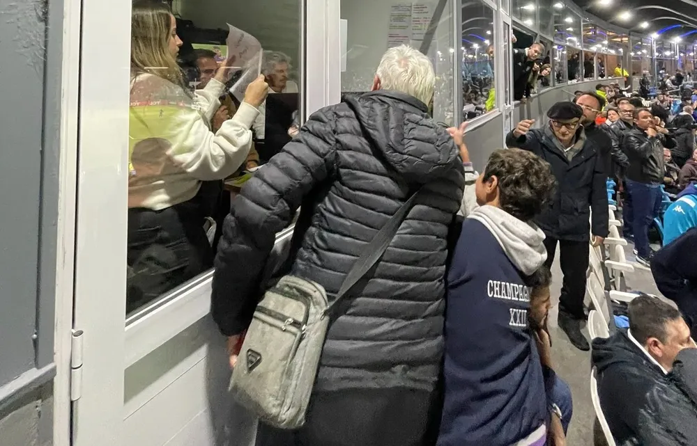 El hincha enfurecido con los periodistas