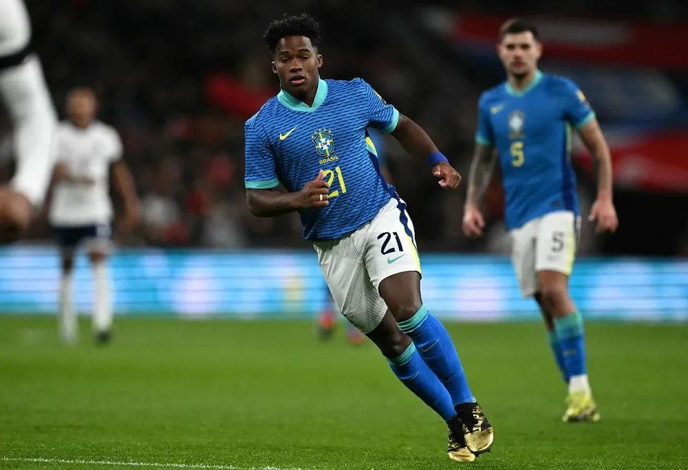 Endrick contra Inglaterra