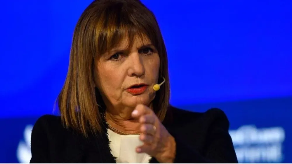 Patricia Bullrich, ministra de Seguridad