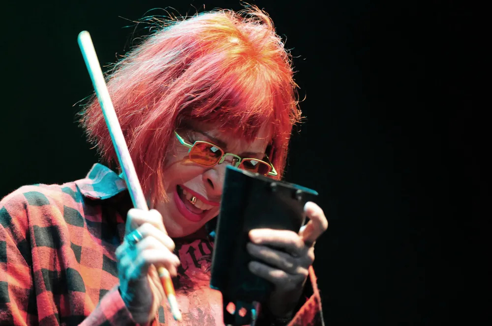 Luego de hablar muy distendidamente, Rita se largó a cantar