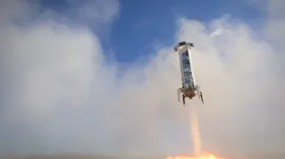 Blue Origin lleva al espacio a aventureros tras dos años de pausa