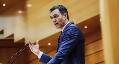 El presidente del Gobierno, Pedro Sánchez, comparece en el Senado