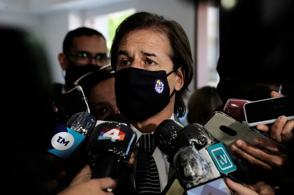 El presidente se reunió en Maldonado con el intendente interino luego de compartir una paella el pasado sábado en el departamento