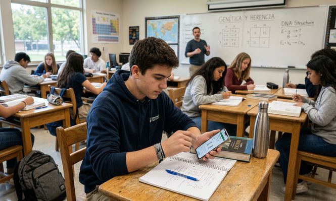 Celulares en liceos y UTU: qué halló el estudio de Ceibal sobre su uso en el aula