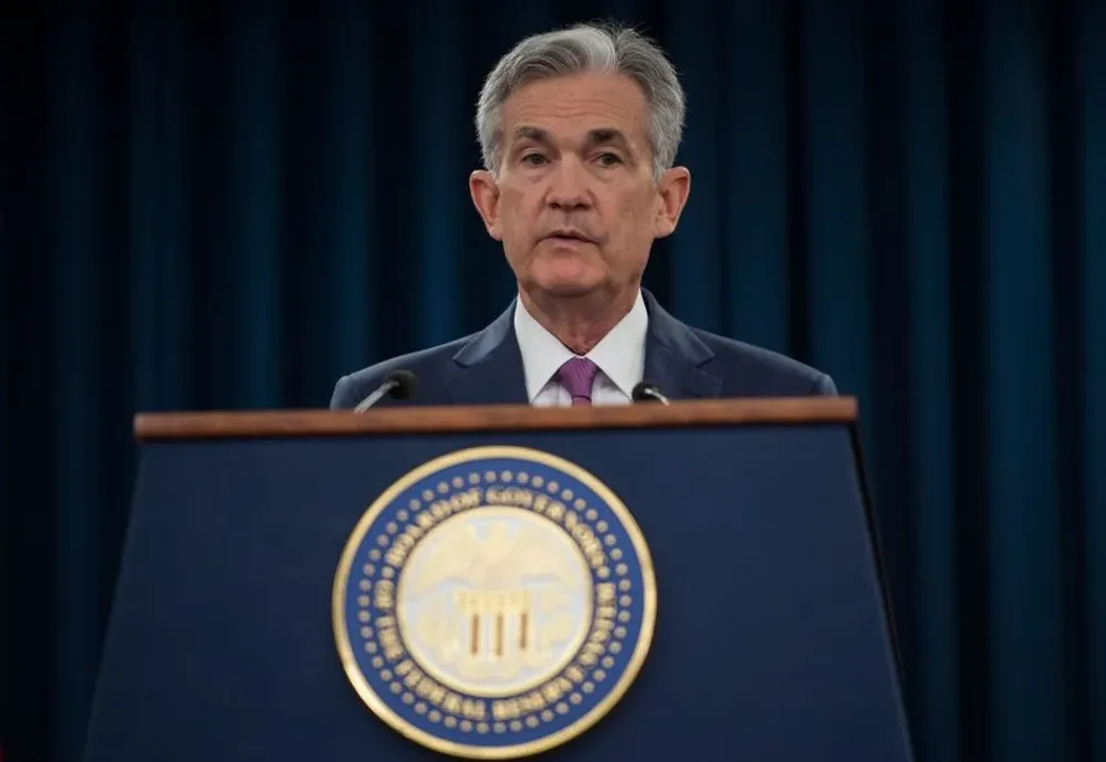 Jerome Powell, presidente de la Fed