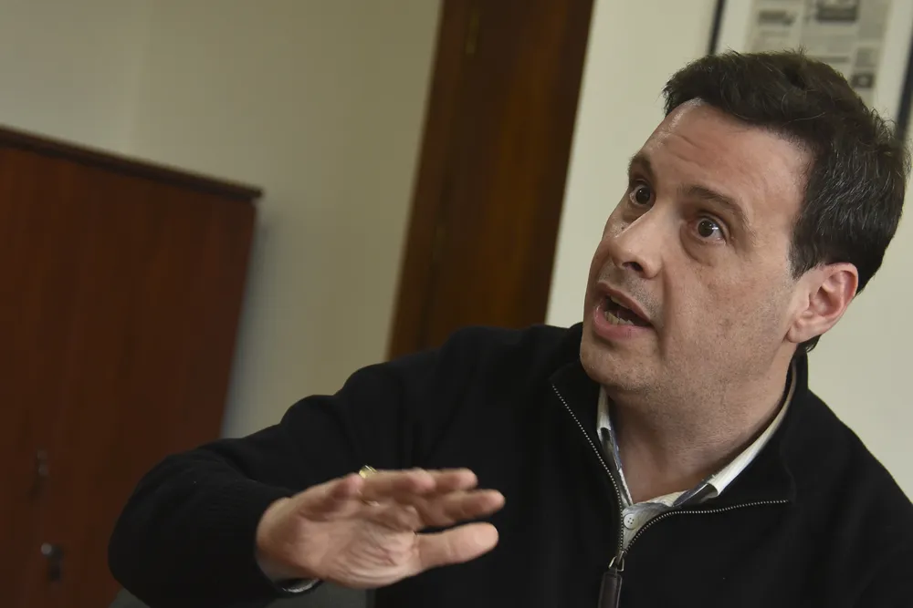 El director representante de las empresas, José Pereyra.