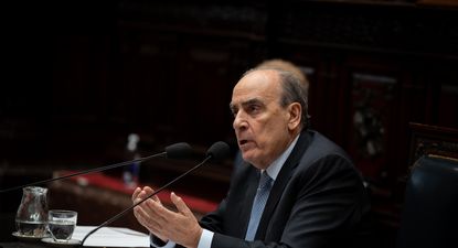 El jefe de Gabinete Guillermo Francos en la Cámara de Diputados