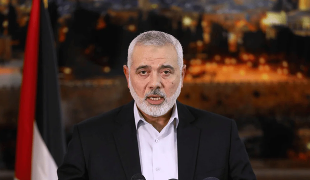 El líder del brazo político de Hamás, Ismail Haniye&nbsp;