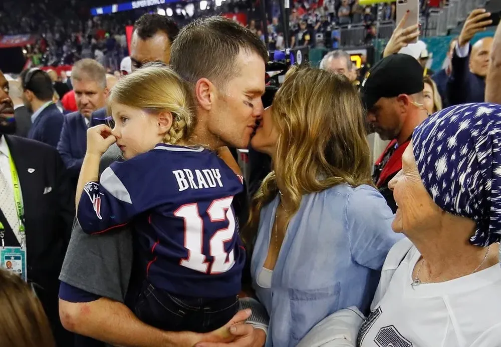 Tom Brady, mariscal del equipo triunfador del Super Bowl 2017: los Patriots de Nueva Inglaterra