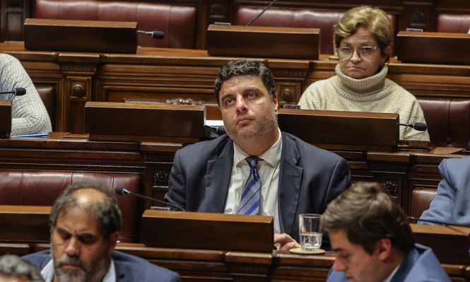 El diputado del Partido Nacional, Pedro Jisdonian