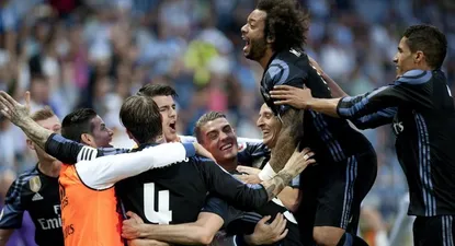 El festejo de Real Madrid