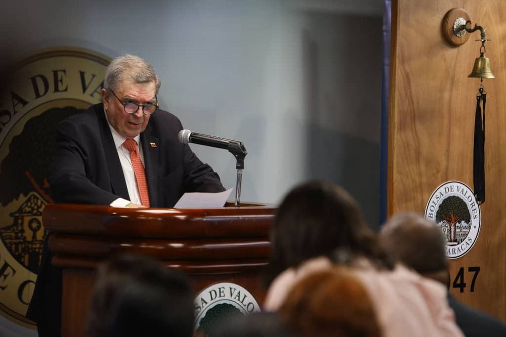 José Grasso presidente de la Bolsa de Caracas