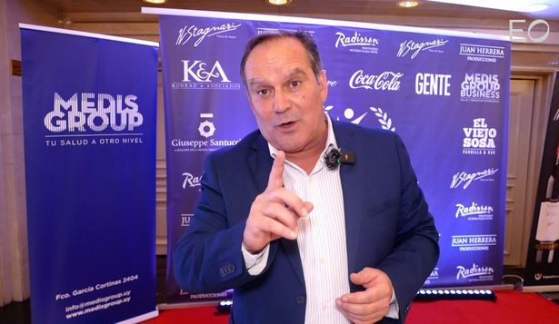 Humberto de Vargas en en&nbsp;en la gala organizada por Juan Herrera&nbsp;