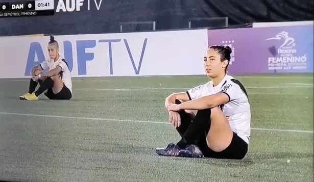 Protesta del fútbol femenino