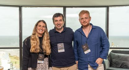 Maia Brenner, CEO y cofoundora de Flipzen; Arthur Rozenblit, manager regional de Zendesk y&nbsp;Ilan Bajarlia, CEO y cofundador de Nocnoc