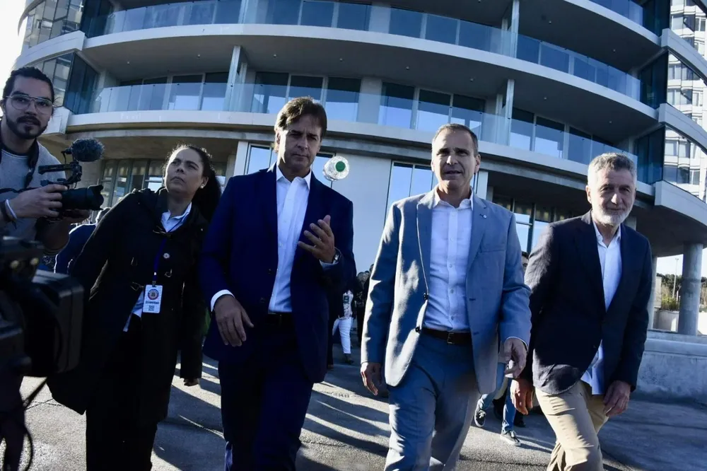 Lacalle Pou inaguró la Trump Tower este viernes
