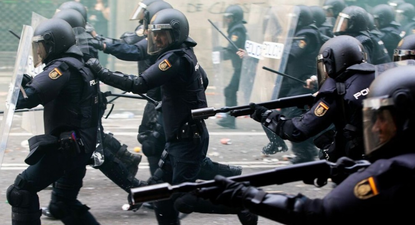 Las pelotas de goma dejarán de utilizarse como material antidisturbio.