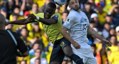 Enner Valencia y Matías Viña