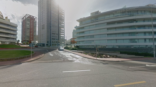 Esquina de Punta del Este donde ocurrió el choque. (Archivo)